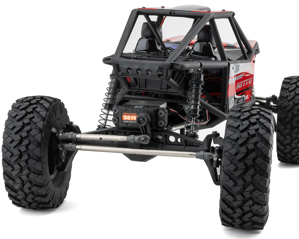 Axial Capra 1.9 4WS Unlimited Trail Buggy 1/10 RTR 4WD Rock Crawler (Black) w/DX3 2.4GHz Radio