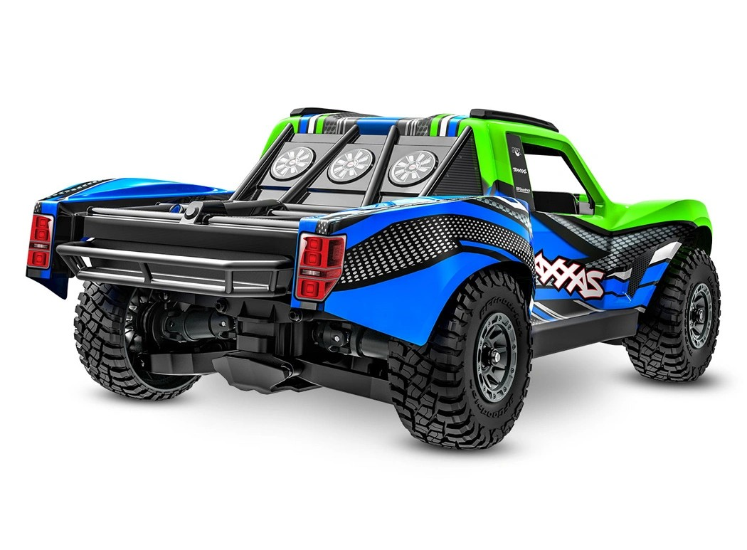 Traxxas Mini Slash® Brushless 1/16 4WD RTR Short Course Truck (Green) w/TQ™ 2.4Ghz Radio, Battery