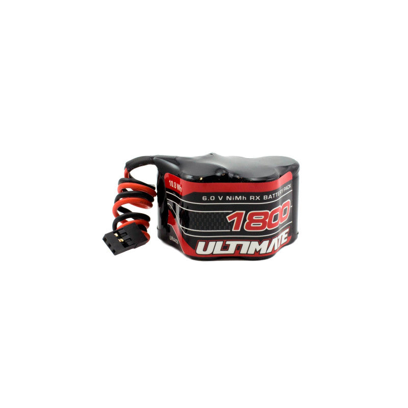 ULTIMATE 6.0v. 1800mAh NiMh HUMP RECEIVER BATTERY PACK JR