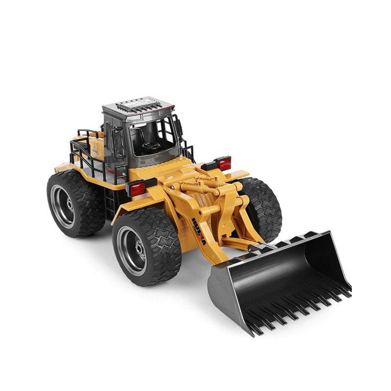 HUINA 1583 1/14 Alloy RC Wheeled Loader 10CH 2.4GHz – Μεταλλικός Τηλεκατευθυνόμενος Φορτωτής