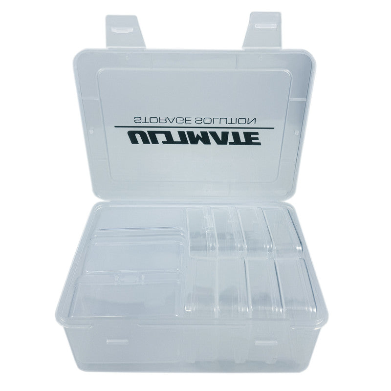 ULTIMATE PLASTIC BOX W/ 3 BIG & 8 MED INNER BOXES
