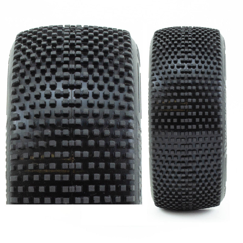 PROCIRCUIT CLAYMORE v2 BUGGY C1 (SUPER SOFT) PRE-MOUNTED YELLOW (2pcs.)