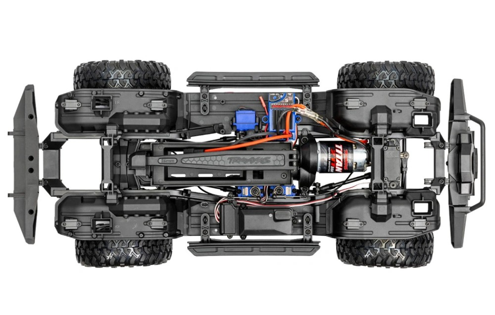 Traxxas TRX-4 1/10 Scale & Trail Rock Crawler w/Land Rover Defender Body (Silver) w/XL-5 ESC & TQi 2.4GHz Radio