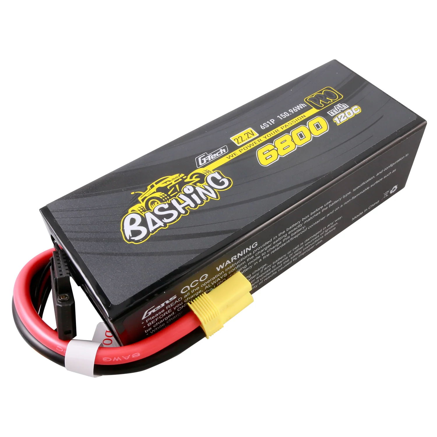 Gens ace G-Tech 6800mAh 22.8V 6S 120C LiPo Battery – EC5 Bashing Series | ΝΕΟ ΠΡΟΪΟΝ
