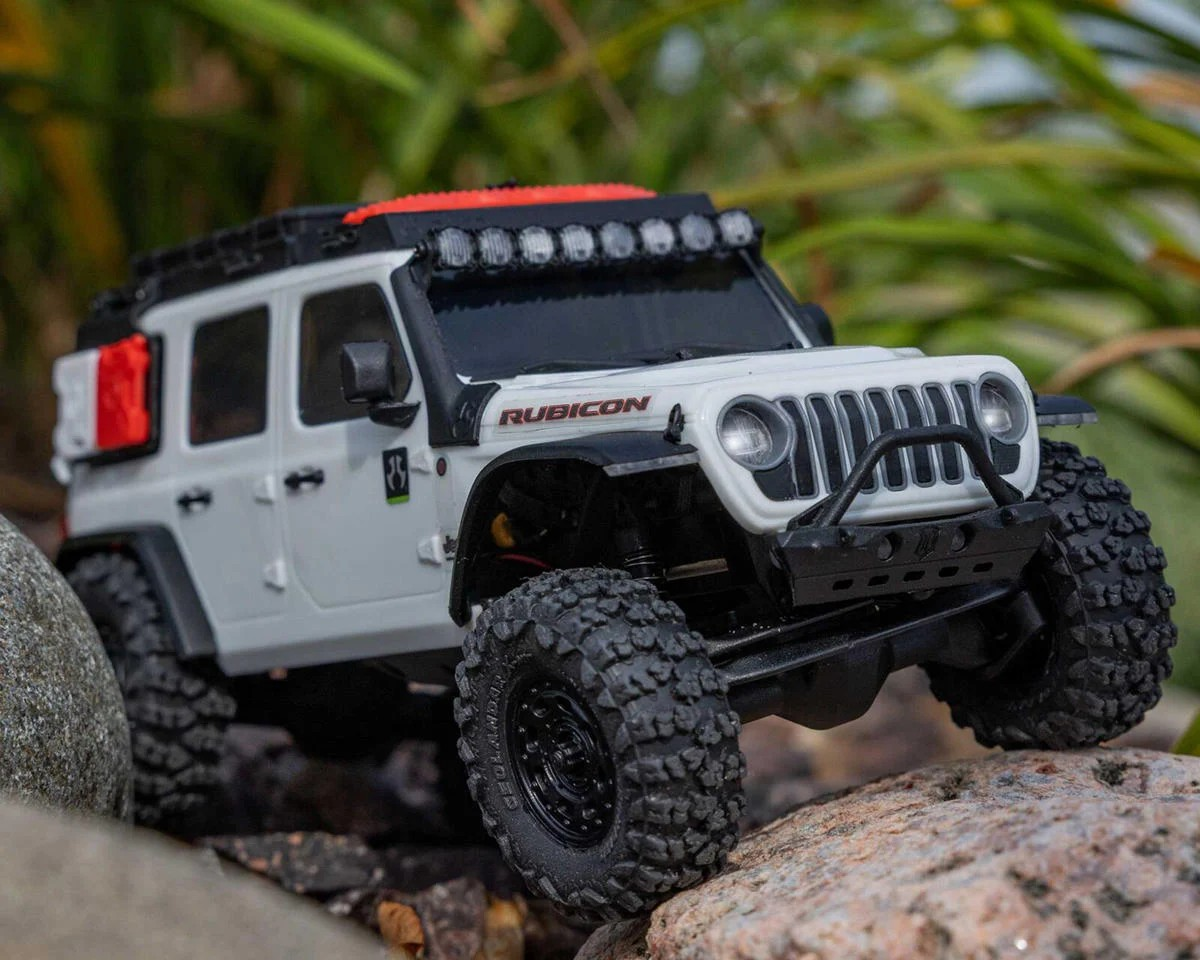 Axial SCX30 Jeep Wrangler JLU 1/30 4WD RTR Mini Crawler (Λευκό)