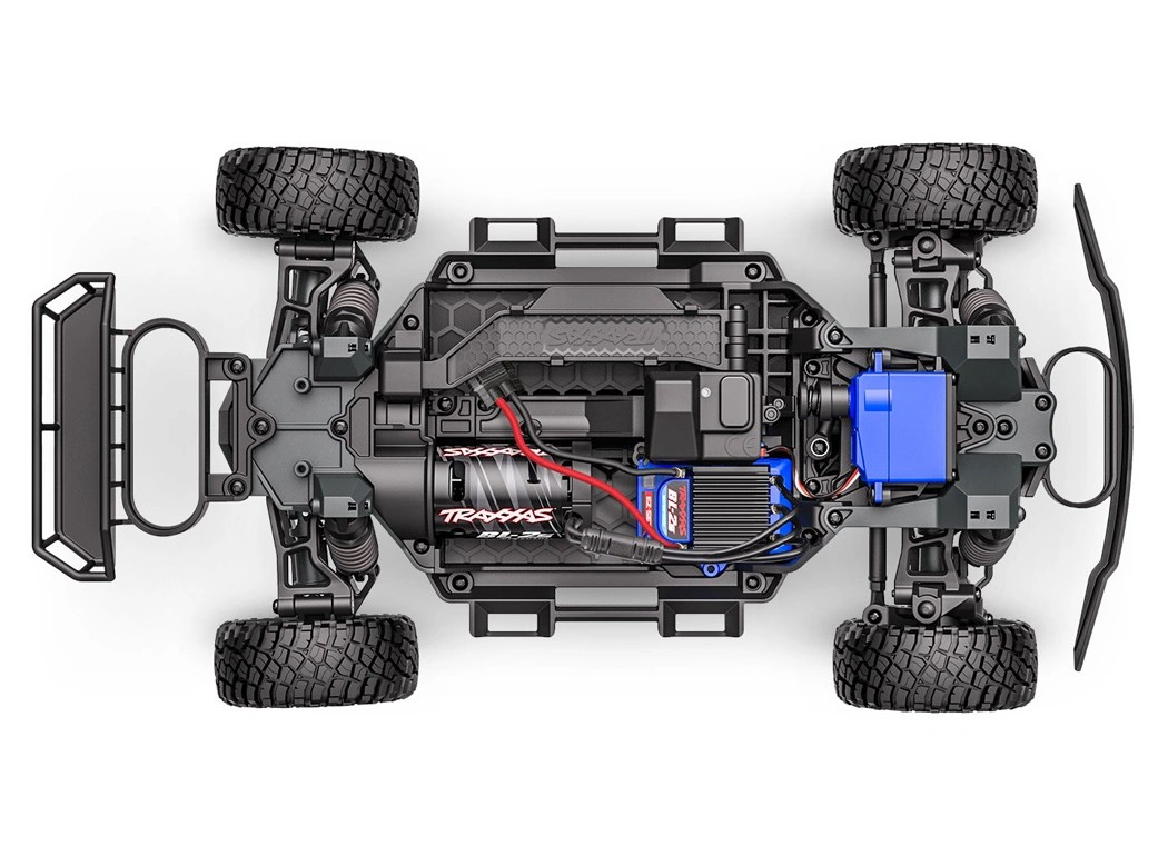 Traxxas Mini Slash® Brushless 1/16 4WD RTR Short Course Truck (Green) w/TQ™ 2.4Ghz Radio, Battery