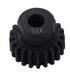 PROTONRC HSS 32DP Motor Pinions Gear - Μαύρο για άξονα 5mm M4 Τρύπα βίδας με βίδα ρύθμισης