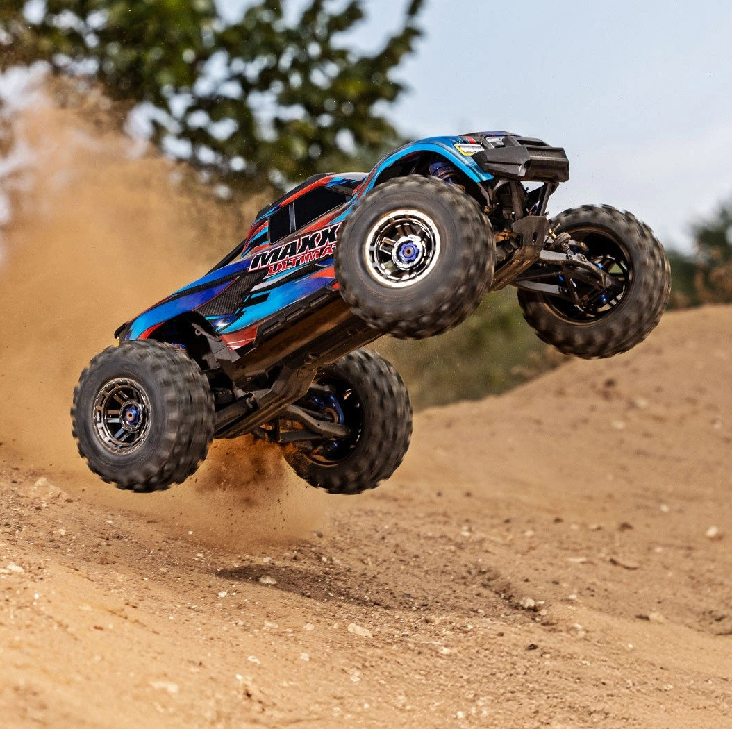Traxxas MAXX Ultimate VXL-4s 4WD 1/10 RTR TQi TSM Blue