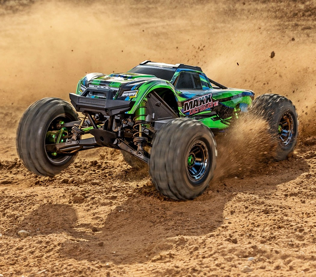 Traxxas MAXX Ultimate VXL-4s 4WD 1/10 RTR TQi TSM Green