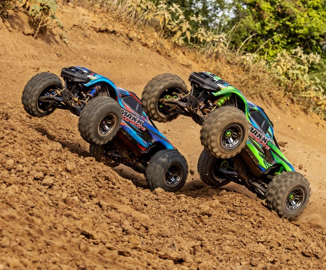 Traxxas MAXX Ultimate VXL-4s 4WD 1/10 RTR TQi TSM Blue