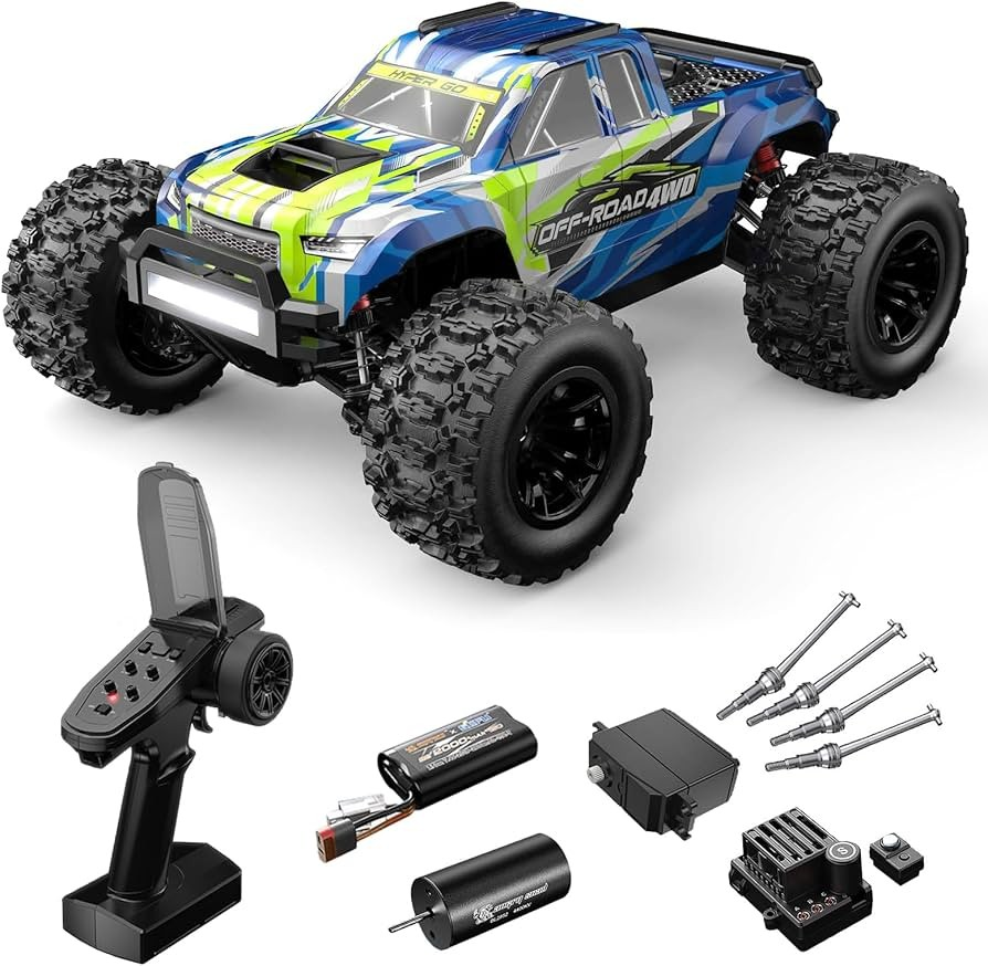 MJX Hyper Go 14208 1/14 Scale 4WD Brushless Off-Road RC Truck – High Speed RTR