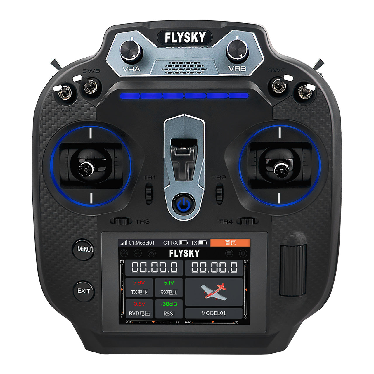 FlySky FS-ST16 16CH Transmitter (ANT) AFHDS3 w/Receiver