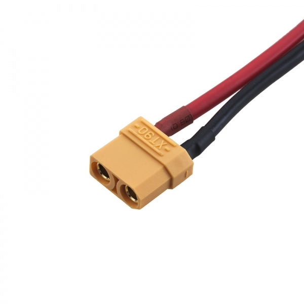 XT-90 female plug with power wire 12AWG 10cm