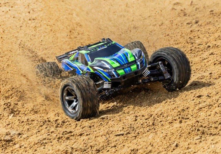 Traxxas Rustler 4X4 VXL Brushless RTR 1/10 Stadium Truck – Green (67376-4)