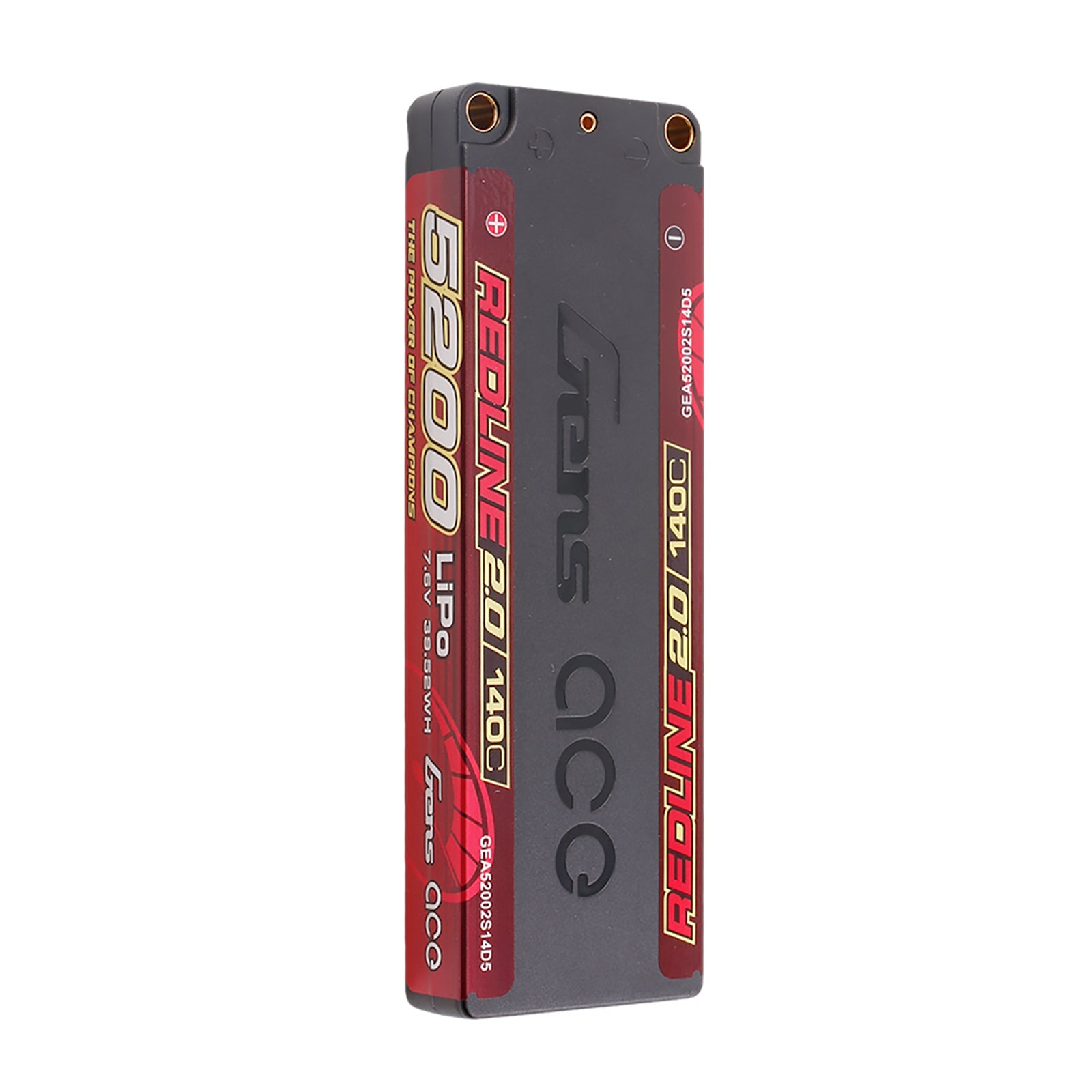 Gens Ace Redline 2.0 – Μπαταρία LiHV 5200mAh 2S 7,6V 140C με 5mm bullet
