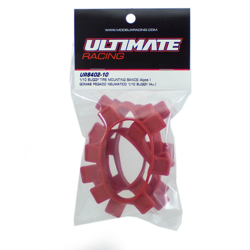 Ultimate Racing UR8402-10 – Λάστιχα συγκράτησης ελαστικών 1/10 buggy (4 τεμάχια)