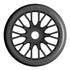 1/8 GT T04 Slick Mounted Tires – Κολλημένα Λάστιχα σε 20 Spoke FLEX Black Wheels με Επιλογή Γόμας XM3 / XM4 / XM5 / XM7
