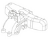 MJX Hyper Go Rear Gearbox Cover - Part Number 14190B