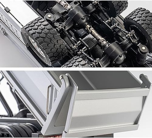 HUINA 1598 1/14 2.4G Remote Control Dumper 6x6 Engineering Transport Vehicle Lifting Rod Tipper