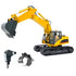HUINA 1535-1 1/14TH SCALE RC EXCAVATOR 2.4G 15CH w/DIE CAST BUCKET (+ DRILL+ GRIPPER)