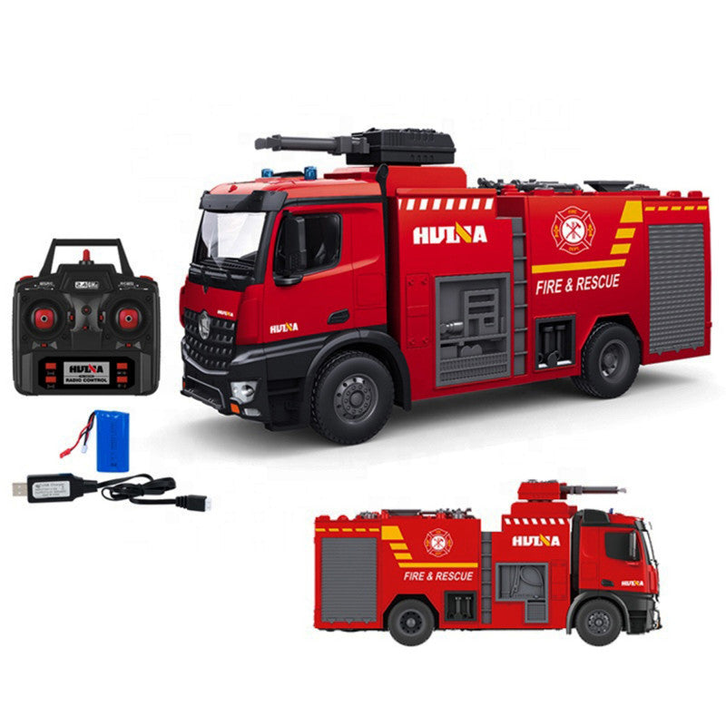 HUINA 1562 1:14 2.4GHZ 22-CH FIRE FIGHTING RC TRUCK W/ WATER SPRYING