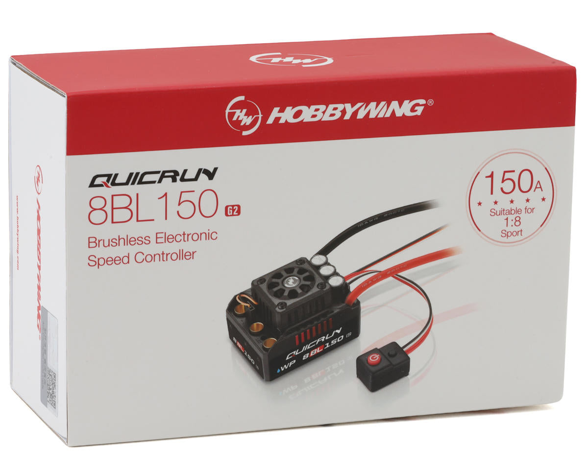 Hobbywing QuicRun 8BL150 G2 Sensorless Brushless ESC