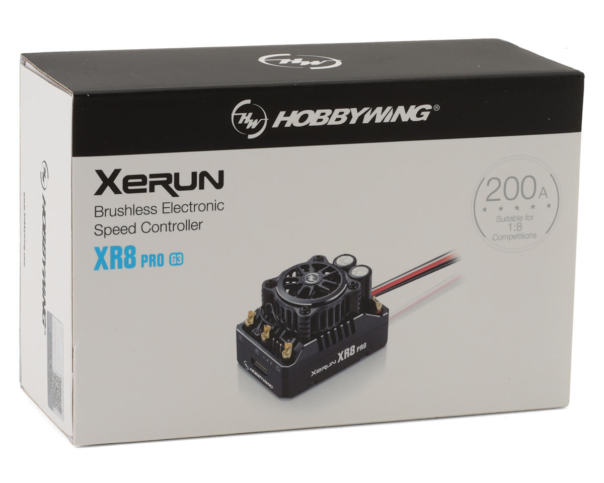 Hobbywing Xerun XR8 Pro G3 1/8 Competition Brushless ESC με αισθητήρα