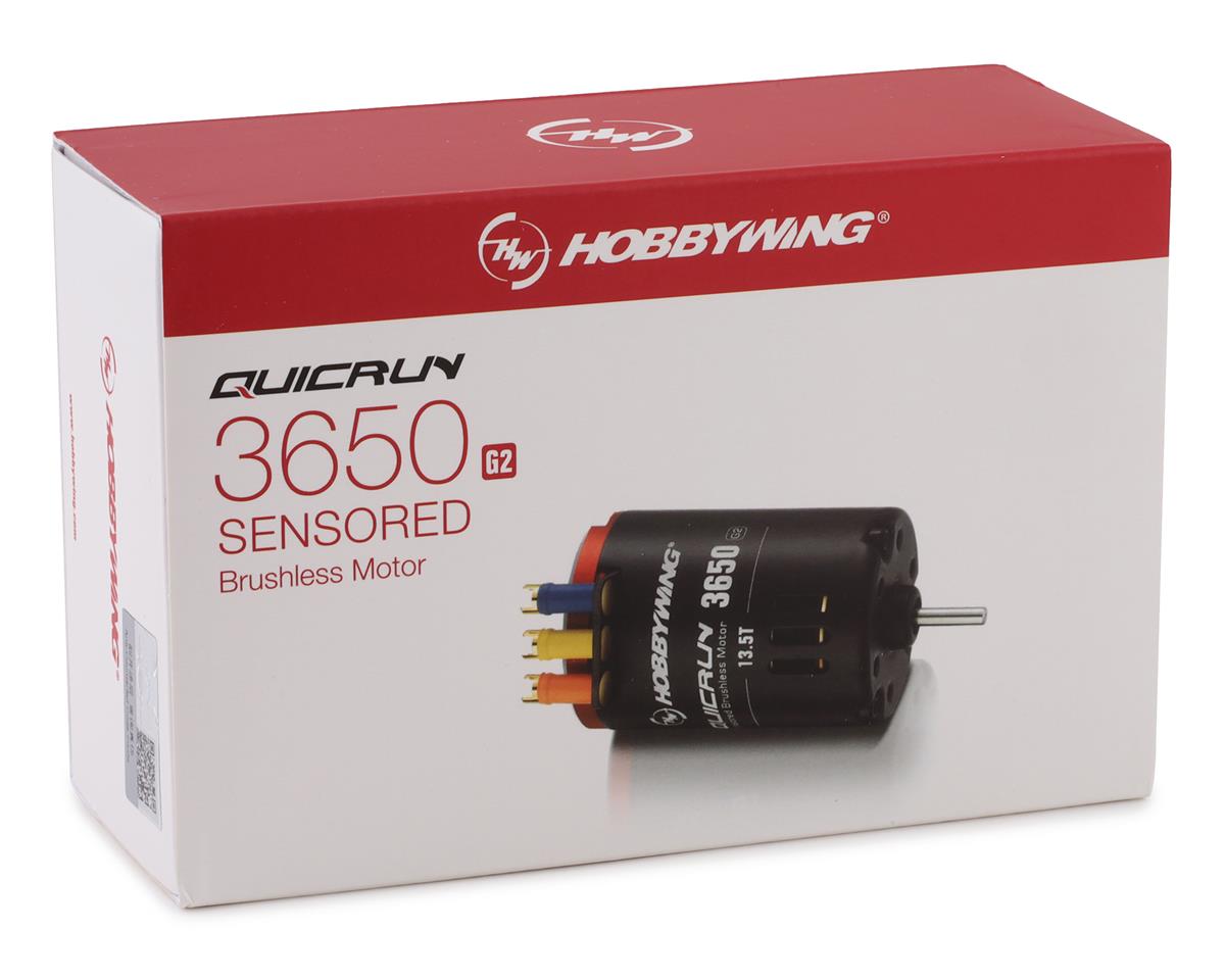 Hobbywing Quicrun 3650 G2 Sensored Brushless Motor (6.5T)