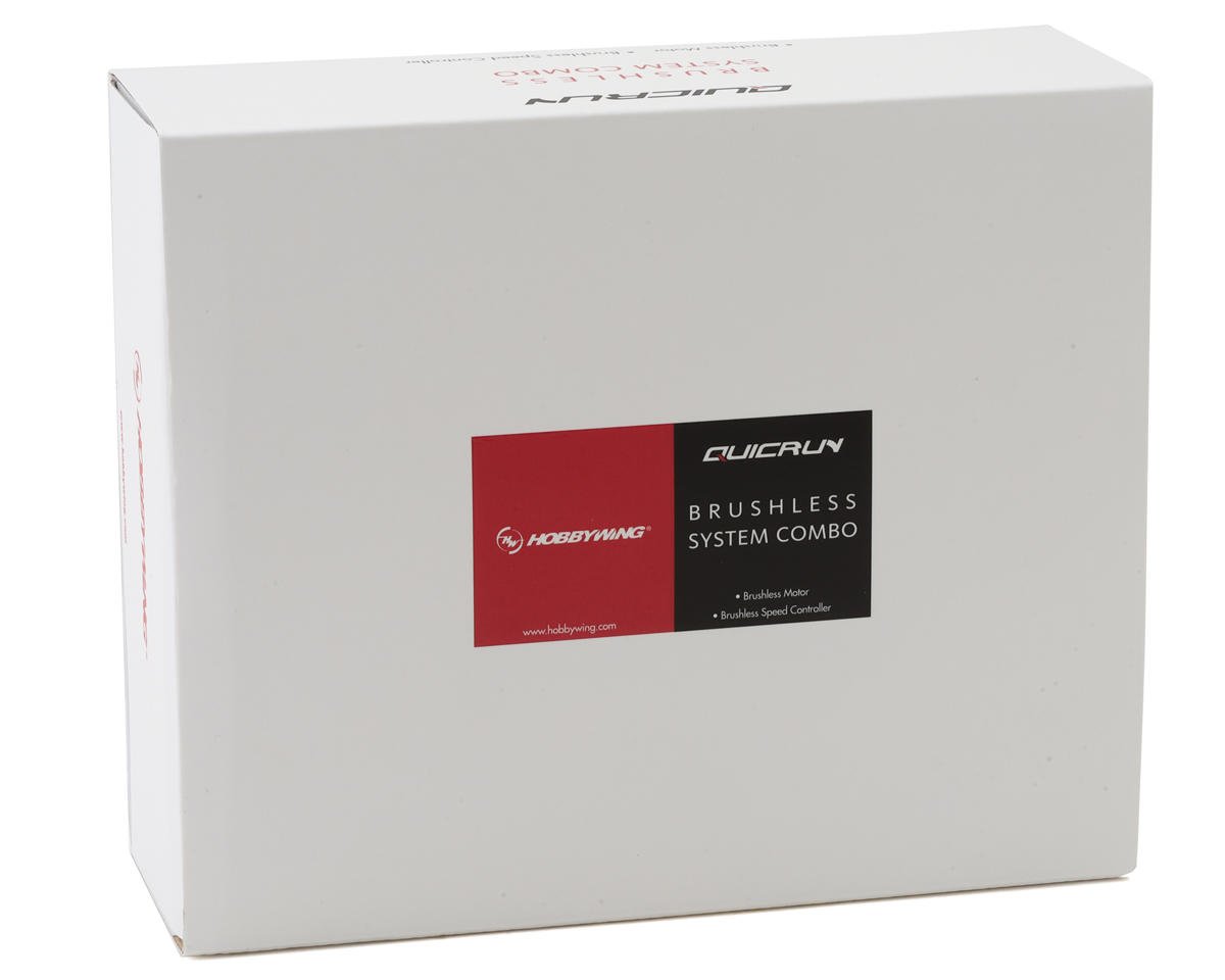 Hobbywing QuicRun 10BL60 SD G2 Sensored Brushless ESC/QR3650 G2 Motor Combo (10.5T)