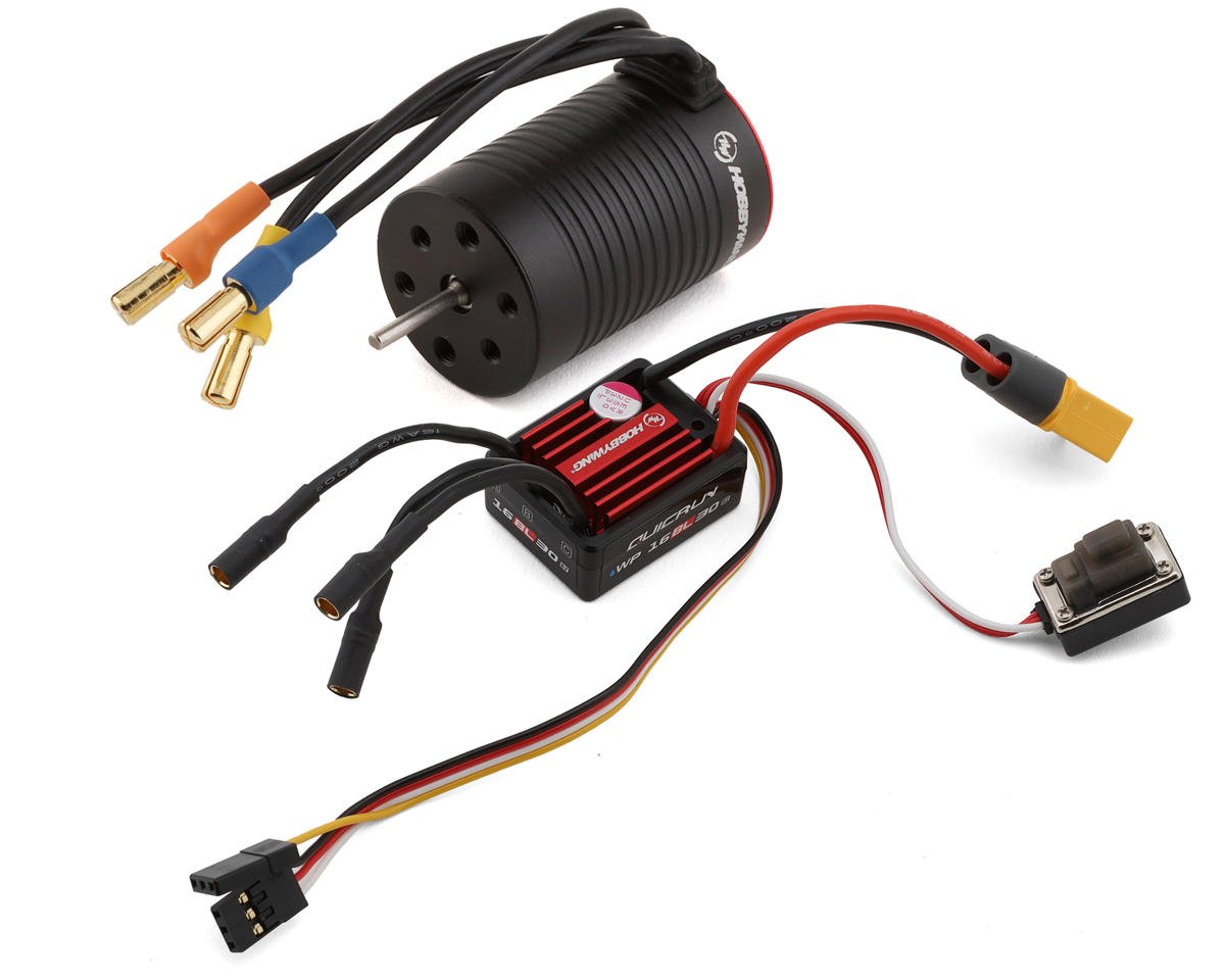 Hobbywing Quickrun 16BL30 G2 Micro Brushless ESC & 2435SL G3 Motor Combo (6500kV)
