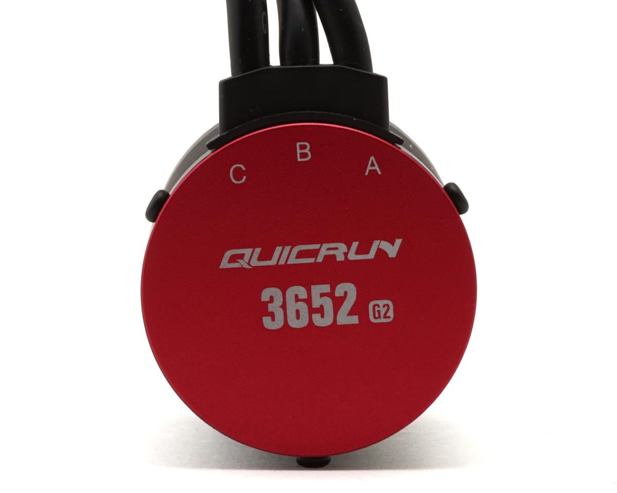 Hobbywing QuicRun 10BL120 G2 Sensorless Brushless ESC/3652SL Motor Combo (3250kV)
