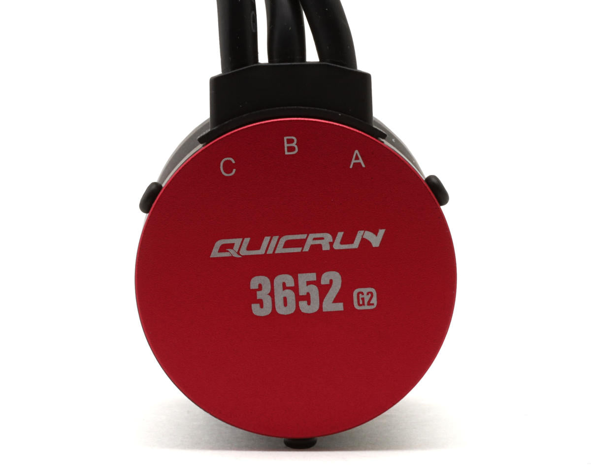 Hobbywing QuicRun 10BL120 G2 Combo 3652SL 5400kV για 1/10 Brushless RC