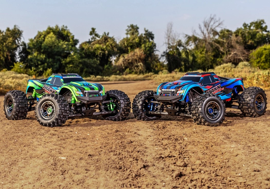 Traxxas MAXX Ultimate VXL-4s 4WD 1/10 RTR TQi TSM Blue