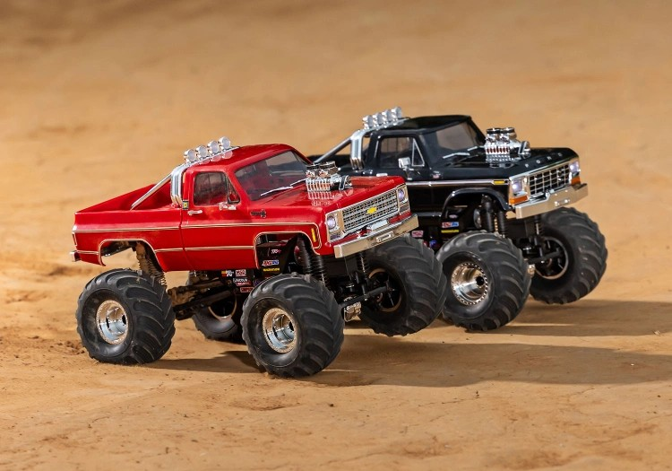 Traxxas TRX-4MT Chevrolet K-10 Monster Truck RTR Red - 2S LiPo/USB Charger
