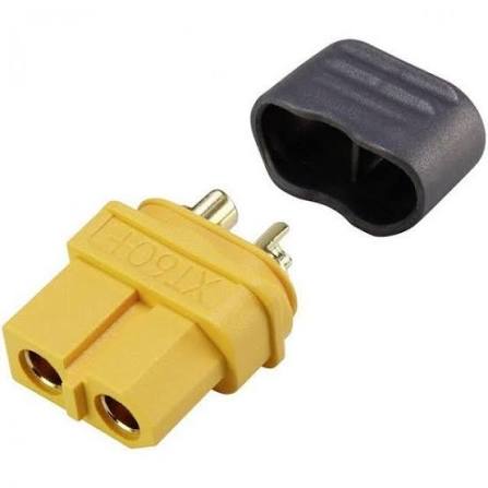 ProtonRC XT60 Female Connector with Cap – Θηλυκό Βύσμα XT60 με Προστατευτικό Καπάκι