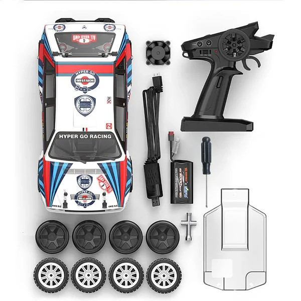 MJX Hyper Go 14302 1:14 RC Car 2.4G High Speed Drift Rally Car Brushless 4WD Off-Road