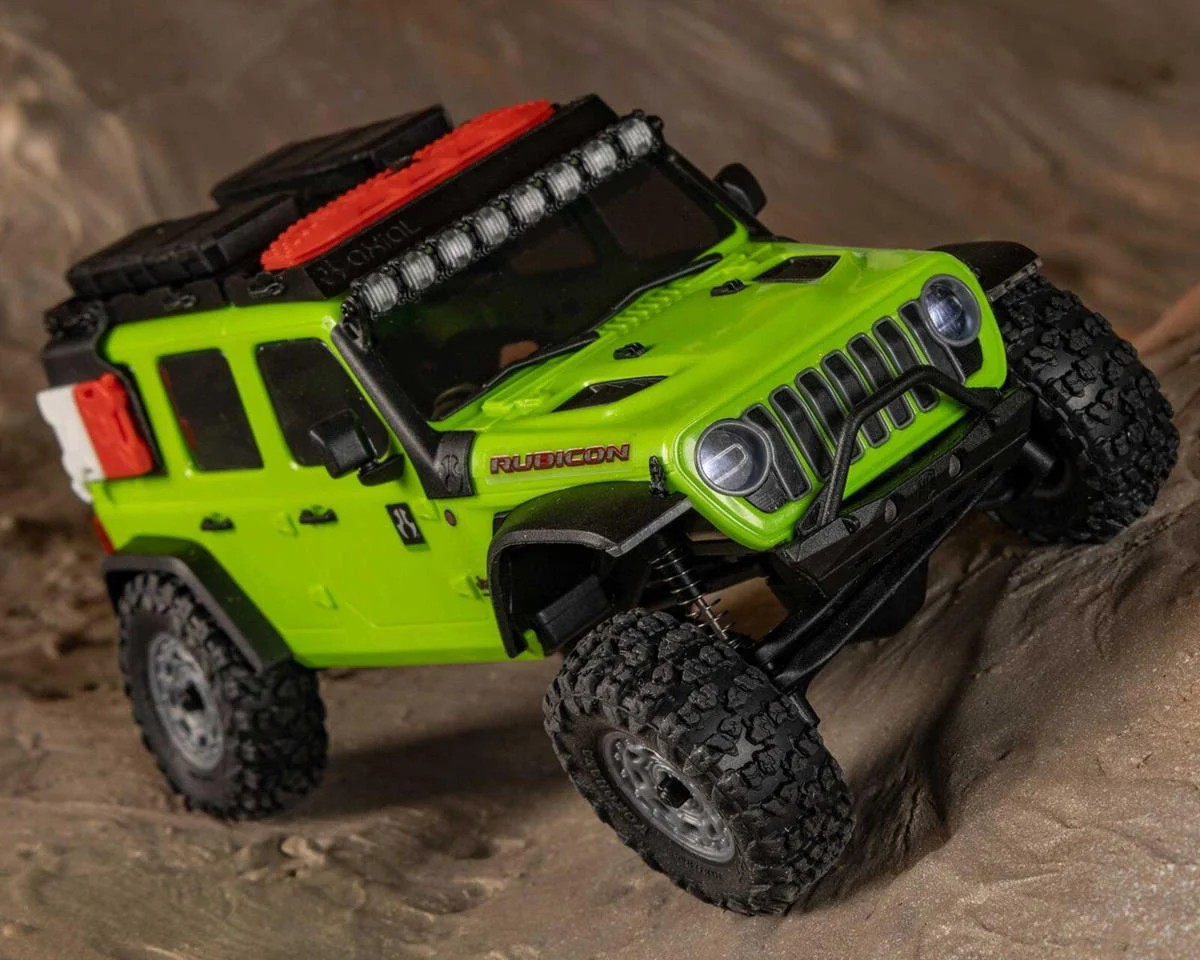 Axial SCX30 Jeep Wrangler JLU 1/30 4WD RTR Mini Crawler (Πράσινο)