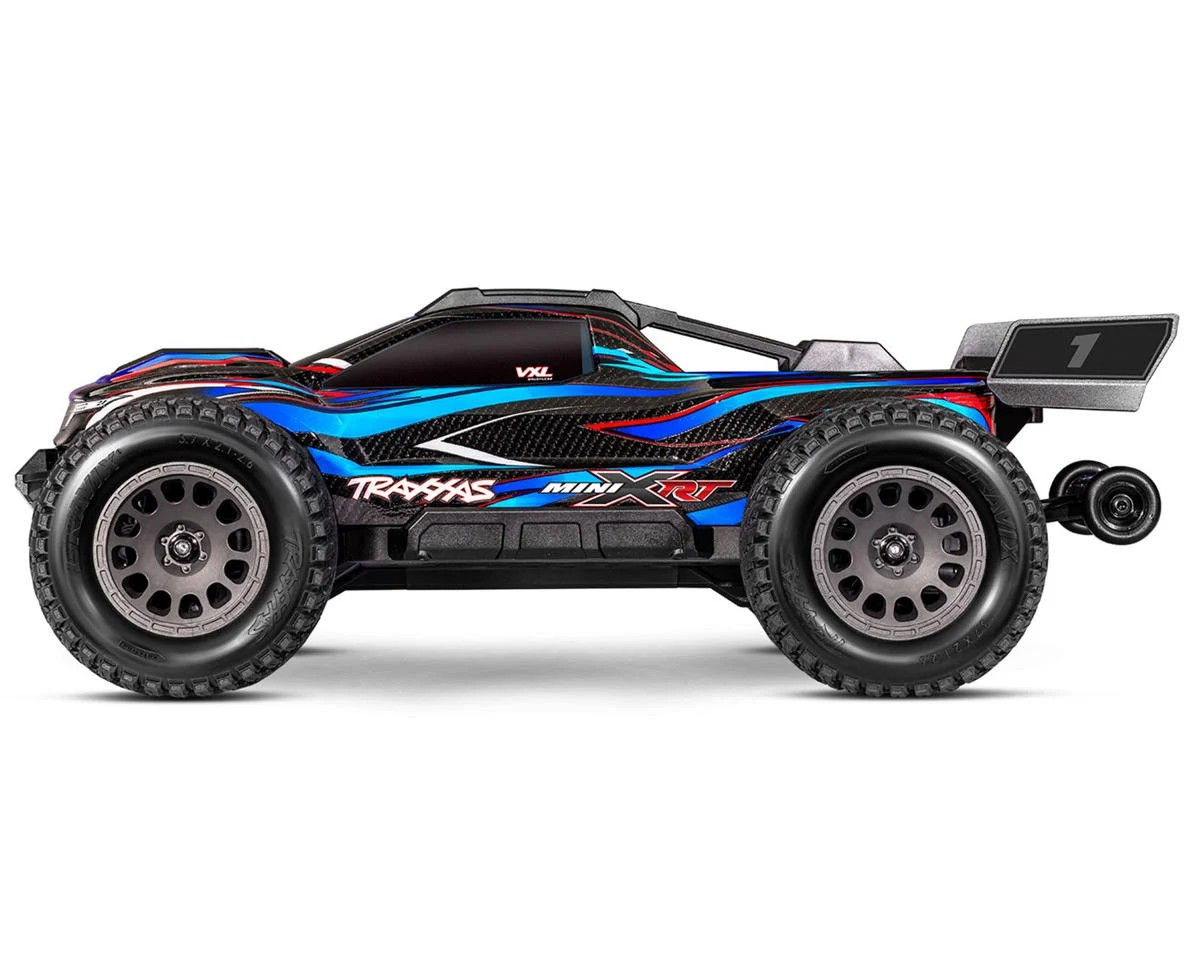 Traxxas Mini XRT® Brushless 1/16 4WD RTR Monster Truck (Blue) w/TQi 2.4GHz Radio, Battery & USB-C Charger