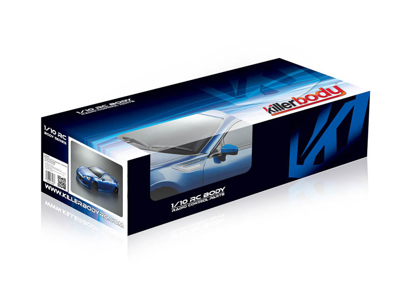 Killerbody Subaru BRZ Καρότσα 1/10 195mm Βαμμένη Μπλε RTU