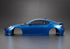 Killerbody Subaru BRZ Καρότσα 1/10 195mm Βαμμένη Μπλε RTU