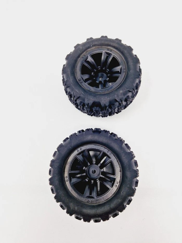 MJX Hyper Go Wheels with Tires For all Trucks (Glued) - Part Number 16300B
