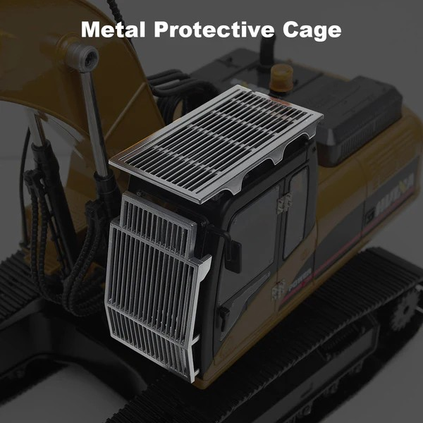 Huina 1580 1:14 All Metal Remote Control Excavator V5 (2025 Model)