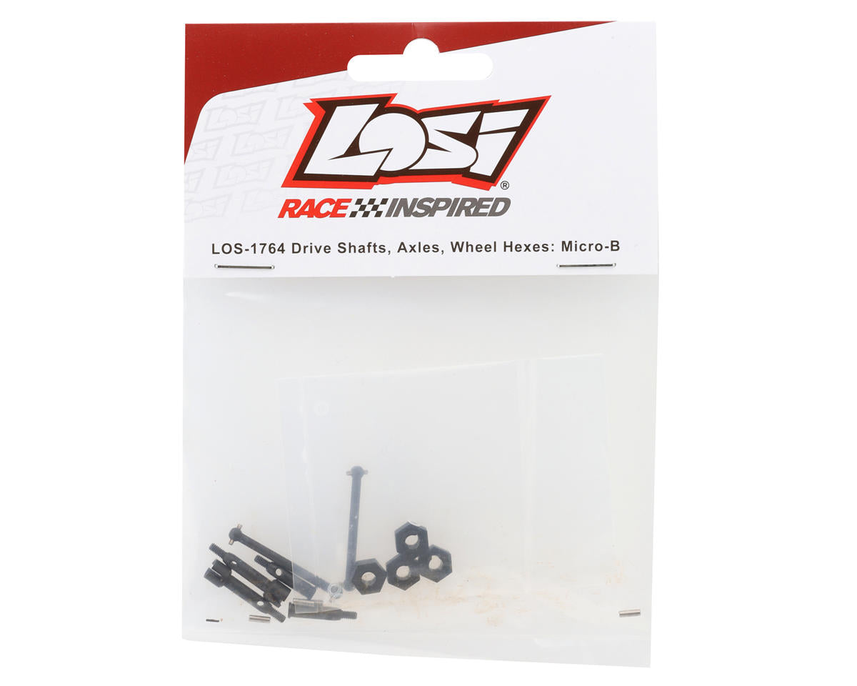 Losi Micro-B Drive Shafts, Axles & Wheel Hexes