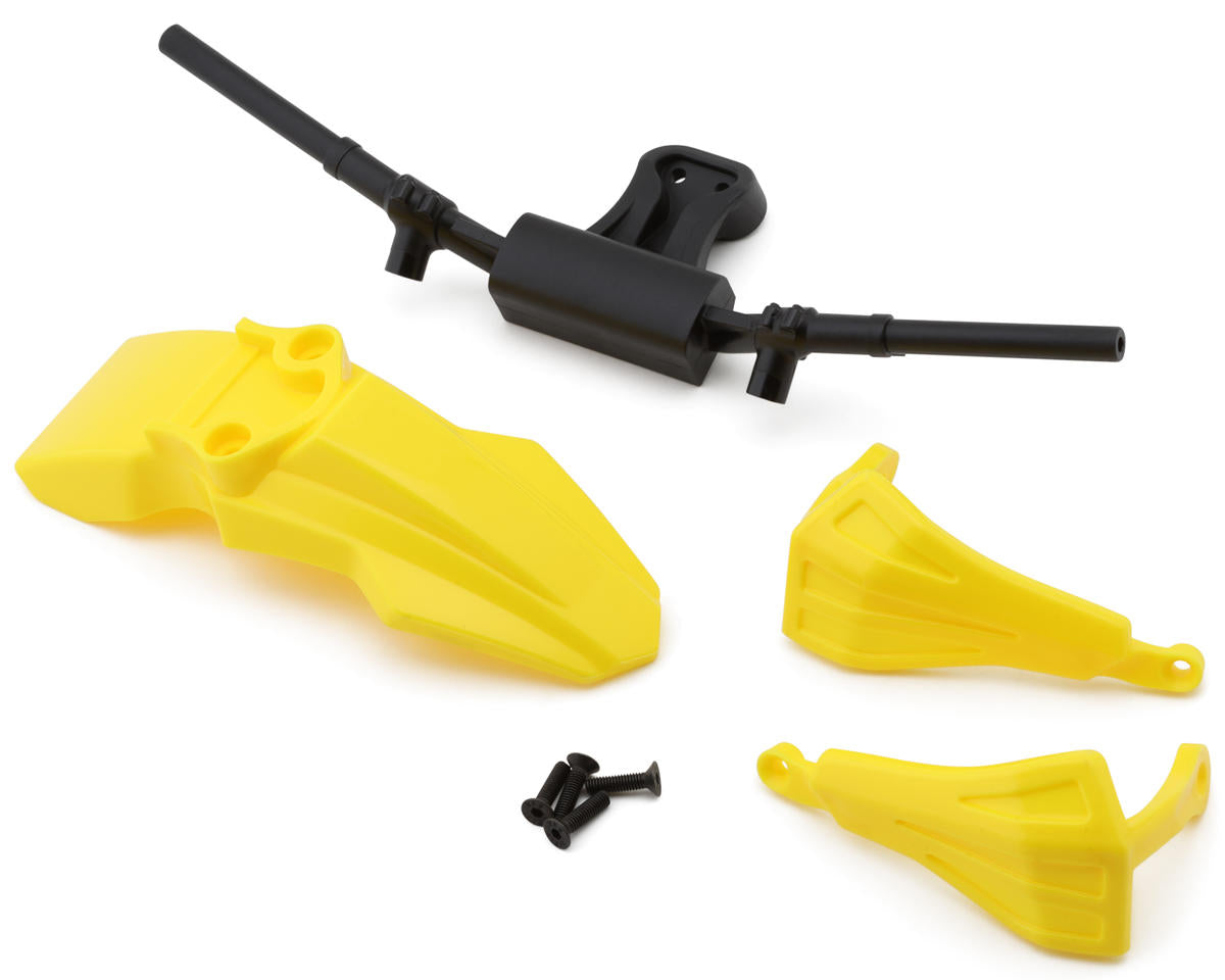 Losi Promoto® SM Fender, Handguards & Handle Bars (Yellow)