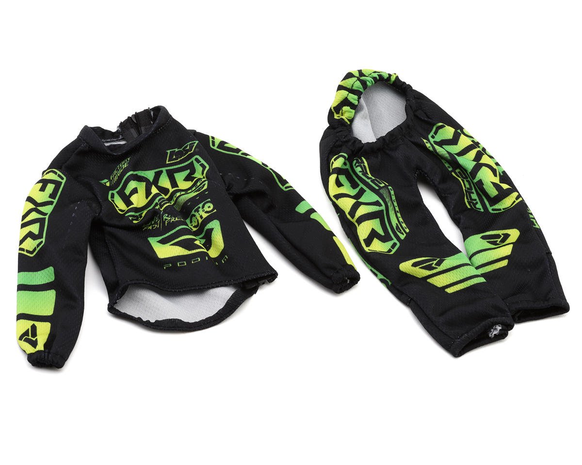 Losi Promoto® MX/SM FXR Podium Gladiator Rider Jersey Set (Black)