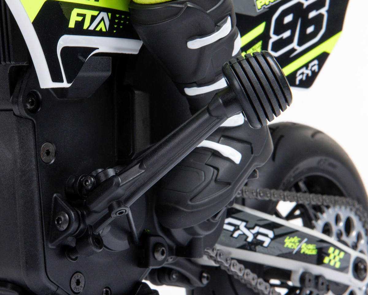 Losi Promoto-SM FXR Supermoto RTR 1/4 Brushless Motorcycle (White/FRX) w/2.4GHz Radio, Battery & Charger