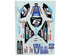 Losi Promoto-MX Blue Plastics w/Club MX Graphics