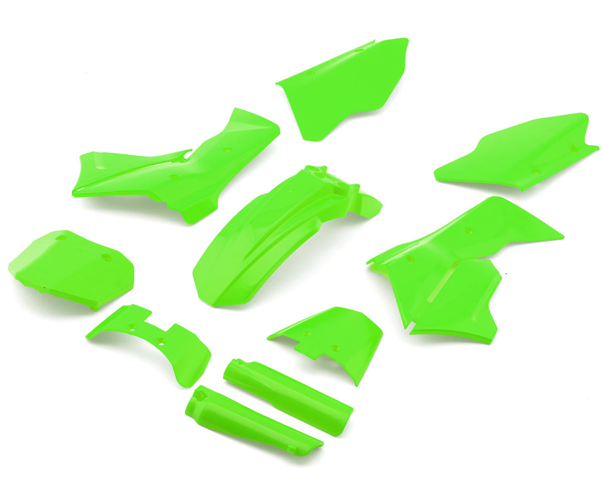 Losi Promoto-MX Green Plastics w/Pro-Circuit Graphics