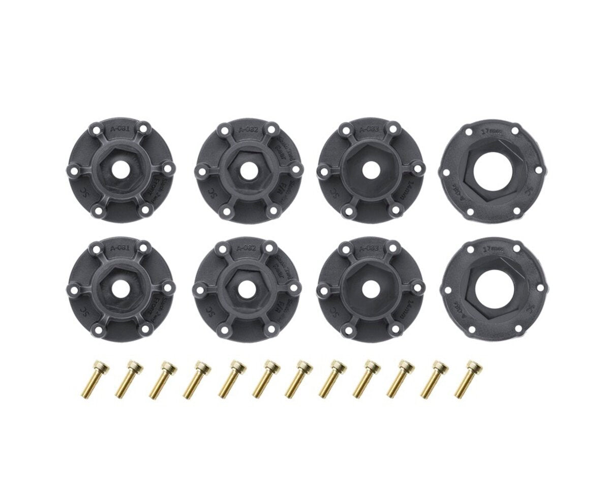 LOUISE SC Pioneer tire soft on rim black with replaceable wheel hubs