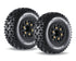 LOUISE SC Pioneer tire soft on rim black with replaceable wheel hubs
